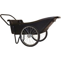 polar Schubkarre »Premium«, 283 l, Schwarz von Polar