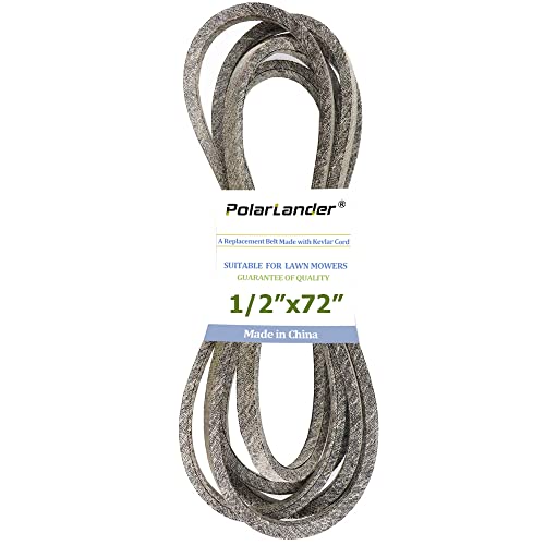 Kevlar Antriebsriemen 1/2" x 72 1/4" Ersatz für Cub Cadet MTD Troy Bilt 754-04139 954-04139 12A-764M099 12A-764R299 12AE764H099 12 AE764Y. 099 12AE76JU099 33 Zoll Deck von PolarLander