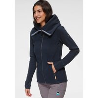 Polarino Fleecejacke, mit Kapuze von Polarino