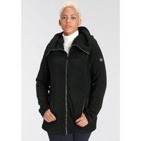 Polarino Fleecejacke, mit Kapuze von Polarino