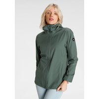 Polarino Regenjacke, mit Kapuze, packable mit Reflektorstreifen von Polarino