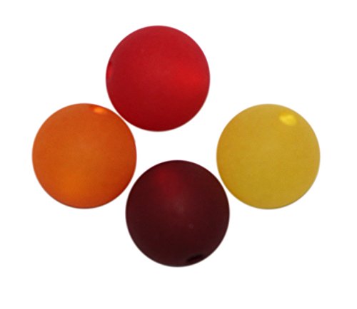 Polaris Perlen 12mm • Set - Mischung nach Farben • 20 Stück Original (gelb-orange-rot) von Polaris