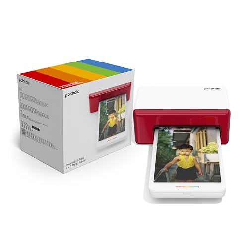 Polaroid - Hi Print 4x6 (10x15cm) - Bluetooth-Fotodrucker - Weiß von Polaroid