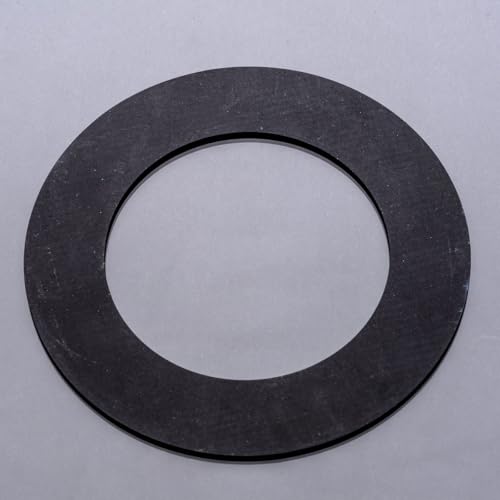 POLBERIS Dichtung 1 1/2'' 3mm 150LB SBR Dichtung schwarz Standard für Stahlflansch Flansch SBR Dichtung POLBERIS Dichtung 1 1/2'' 3mm 150LB SBR Dichtung schwarz Standard für Stahlflansch Flansch SBR Dichtung von Polberis