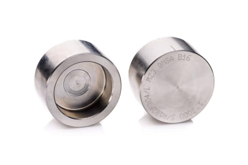 POLBERIS Endkappe 1'' socket weld 304L kl.3000 Schweißdüse, Stahltasse, Rundstopfen, Blindstopfen socked weld, Cap socked weld Edelstahl POLBERIS Endkappe 1'' socket weld 304L kl.3000 Schweißdüse, Stahltasse, Rundstopfen, Blindstopfen socked weld, Cap socked weld Edelstahl von Polberis