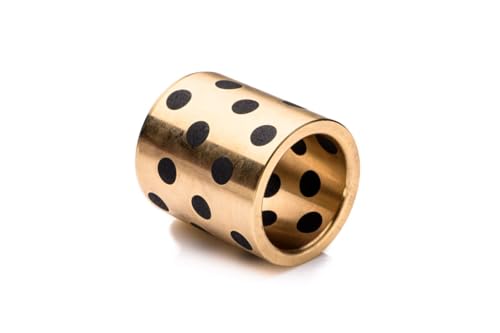 POLBERIS Gleithülse SOB 25x33x20 SANKYO selbstschmierend bronze Busch hart braun mit Graphit Gleithülse Typ SOB sankyo temp +300 slide bushing von Polberis