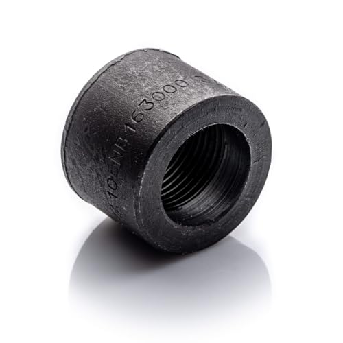 POLBERIS Halbmuffe 1/2" NPT Druckklasse 3000 206 bar Innengewinde Hochdruck-Gewindefitting für Industrieanlagen Stahladapter POLBERIS Halbmuffe 1/2" NPT Druckklasse 3000 206 bar Innengewinde Hochdruck-Gewindefitting für Industrieanlagen Stahladapter von Polberis