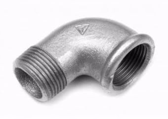 POLBERIS Knie 1 1/2'' Guss Nippel Guss Verzinkt Nippel Schraubadapter Eckig Gussnippel verzinkt IG IG IG AB Außengewinde für Wasser WZ POLBERIS Knie 1 1/2'' Guss Nippel Guss Verzinkt Nippel Schraubadapter Eckig Gussnippel verzinkt IG IG IG AB Außengewinde für Wasser WZ von Polberis