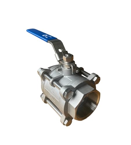 POLBERIS Kugelhahn 2'' Edelstahl 316 PN40 Inox Säure Gewinde BSP Rp Zylinderschaft gerade Edelstahl Hydraulische Kugelhahn POLBERIS Kugelhahn 2'' Edelstahl 316 PN40 Inox Säure Gewinde BSP Rp Zylinderschaft gerade Edelstahl Hydraulische Kugelhahn von Polberis