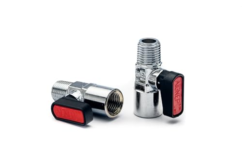 POLBERIS Kugelhahn Mini 1/4'' Messing GW-GZ 25bar winziges Außen-Innengewinde Ball valve female male Absperrung BSP zylindrisch POLBERIS Kugelhahn Mini 1/4'' Messing GW-GZ 25bar winziges Außen-Innengewinde Ball valve female male Absperrung BSP zylindrisch von Polberis