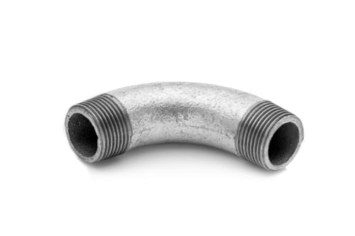 POLBERIS Langbogen 3/4'' Knie 90 Grad Schraube Kupplung Gussadapter verzinkt Außengewinde für Wasser Ellenbogen lang POLBERIS Langbogen 3/4'' Knie 90 Grad Schraube Kupplung Gussadapter verzinkt Außengewinde für Wasser Ellenbogen lang von Polberis