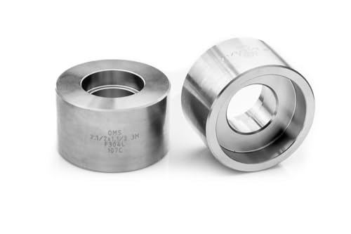 POLBERIS Mufa 1/2"- 1" socket weld 304 kl.3000 coupling socked weld SW Kugel mit Nut Schweißer Druckkessel 1.4301 304L SA/304 POLBERIS Mufa 1/2"- 1" socket weld 304 kl.3000 coupling socked weld SW Kugel mit Nut Schweißer Druckkessel 1.4301 304L SA/304 von Polberis