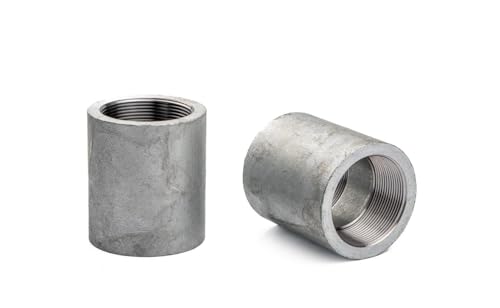 POLBERIS Mufa 2" NPT A105 kl.3000 verzinkt Gewindefitting Hochdruckkupplung Adapter Konusgewinde NPT Schweißmuffe Gerade Kohlefitting Coupling POLBERIS Mufa 2" NPT A105 kl.3000 verzinkt Gewindefitting Hochdruckkupplung Adapter Konusgewinde NPT Schweißmuffe Gerade Kohlefitting Coupling von Polberis