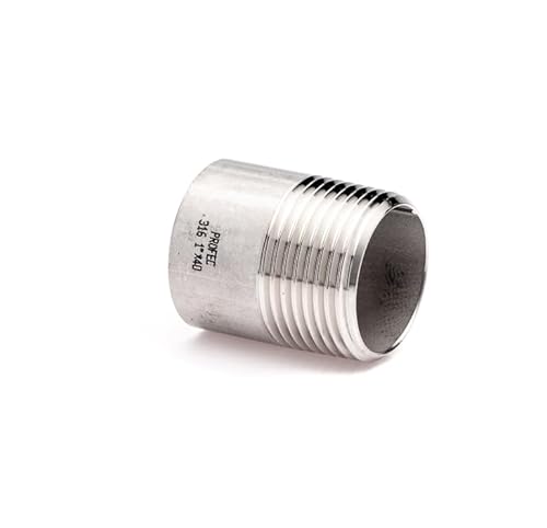 POLBERIS Nypel 1/2'' zum Klettern 316L Stutzen Stutzen Gewinderohr Rohr POLBERIS Nypel 1/2'' zum Klettern 316L Stutzen Stutzen Gewinderohr Rohr von Polberis
