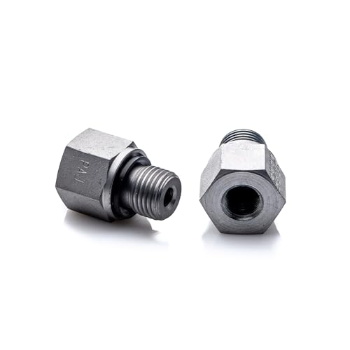 POLBERIS Reduzierstück 1/4'' x 1/8'' GZ-GW Stahlnippel Doppelnippel Kupplung Anschluss Stahladapter metrisch Zoll Außengewinde Doppelschrauben-Nippel POLBERIS Reduzierstück 1/4'' x 1/8'' GZ-GW Stahlnippel Doppelnippel Kupplung Anschluss Stahladapter metrisch Zoll Außengewinde Doppelschrauben-Nippel von Polberis