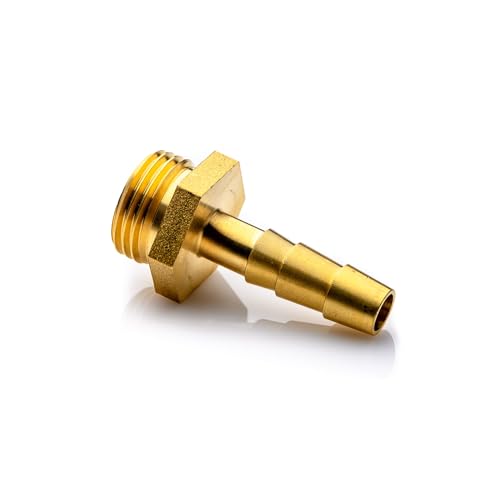 POLBERIS Schlauchendstück 3/4'' x 13mm Messing Nippel Schlauchstutzen Schnellkupplung für Gummischlauch Kunststoffschlauch Gartenbewässerung Tannenbaum zollgewinde POLBERIS Schlauchendstück 3/4'' x 13mm Messing Nippel Schlauchstutzen Schnellkupplung für Gummischlauch Kunststoffschlauch Gartenbewässerung Tannenbaum zollgewinde von Polberis