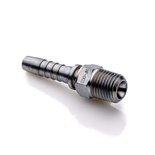 POLBERIS Schlauchendstück 5/16'' Gewinde 1/4'' NPT Stahl Schlauchstutzen Außengewinde NPT Spitze Tannenbaum GZ Schraub CEL Stutzen Nippel Schlauchspitze POLBERIS Schlauchendstück 5/16'' Gewinde 1/4'' NPT Stahl Schlauchstutzen Außengewinde NPT Spitze Tannenbaum GZ Schraub CEL Stutzen Nippel Schlauchspitze von Polberis