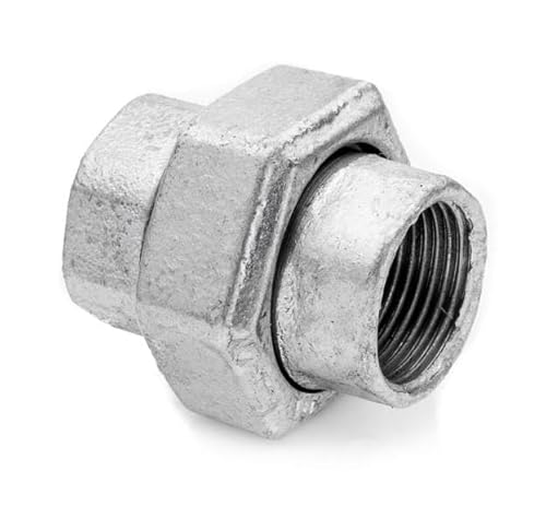 POLBERIS Schraube 1'' Gusseisen Verzinkt GW-GW Zweischalter Holder Kegelschraube Gusseisen verzinkt Metall Gusseisen verzinkt verzinkt Fitting für C.O. Innengewinde GW union POLBERIS Schraube 1'' Gusseisen Verzinkt GW-GW Zweischalter Holder Kegelschraube Gusseisen verzinkt Metall Gusseisen verzinkt verzinkt Fitting für C.O. Innengewinde GW union von Polberis