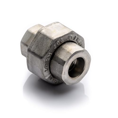 POLBERIS Schraube 3/4" socket weld 304L kl.3000 coupling socked weld SW Kelchmuffe mit Nut Schweißer-Druckkessel 1.4301 304L SA/304 POLBERIS Schraube 3/4" socket weld 304L kl.3000 coupling socked weld SW Kelchmuffe mit Nut Schweißer-Druckkessel 1.4301 304L SA/304 von Polberis