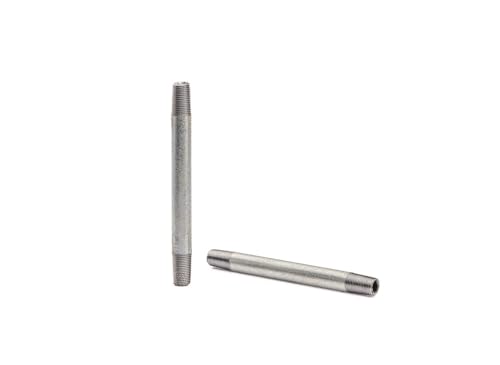 POLBERIS Stahlstutzen 1'' 150mm doppelseitig Gewinde Stuck Nippel Gewinderohr Kohlenstoffstahl BSP BSTP Rc RP G Gewinderohr POLBERIS Stahlstutzen 1'' 150mm doppelseitig Gewinde Stuck Nippel Gewinderohr Kohlenstoffstahl BSP BSTP Rc RP G Gewinderohr von Polberis