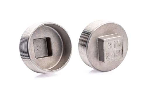 POLBERIS Stopfen Rostfrei 1 1/2'' 150lb 316 Quadrat Kappe Hex Plug Inox Säure Stopfen Rostfrei 316 Quadrat Cap POLBERIS Stopfen Rostfrei 1 1/2'' 150lb 316 Quadrat Kappe Hex Plug Inox Säure Stopfen Rostfrei 316 Quadrat Cap von Polberis