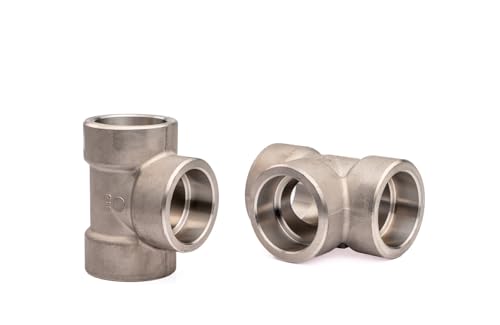 POLBERIS T-Stück 1/2'' socket weld 304L kl.3000 Schweißer-Stück SW Muffe dickwandig Reduzierstück Edelstahl POLBERIS T-Stück 1/2'' socket weld 304L kl.3000 Schweißer-Stück SW Muffe dickwandig Reduzierstück Edelstahl von Polberis