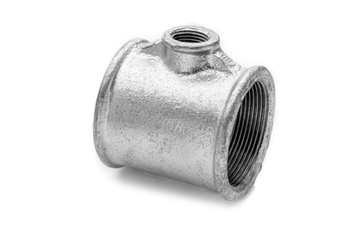 POLBERIS T-Stück 2'' x 1/2'' Gusseisen verzinkt Nr. 25 Gussnippel Gewinde POLBERIS T-Stück 2'' x 1/2'' Gusseisen verzinkt Nr. 25 Gussnippel Gewinde von Polberis