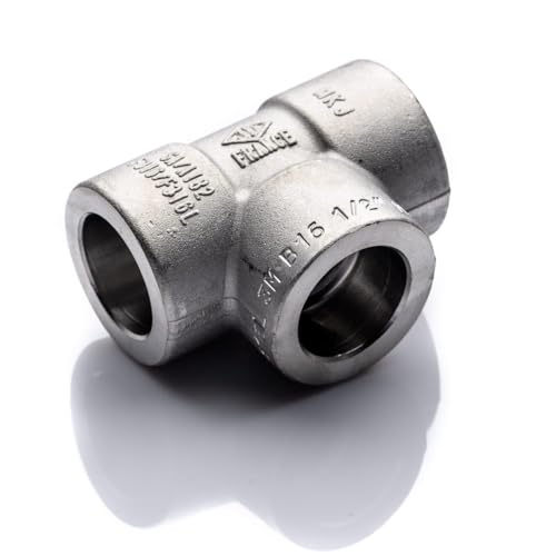 POLBERIS T-Stück 3/4'' socket weld 316L kl.3000 T-Nippel SW Kelch DN15 21.30mm Edelstahl X2CrNiMo17-12-2/1.4404 zum Schweißen POLBERIS T-Stück 3/4'' socket weld 316L kl.3000 T-Nippel SW Kelch DN15 21.30mm Edelstahl X2CrNiMo17-12-2/1.4404 zum Schweißen von Polberis