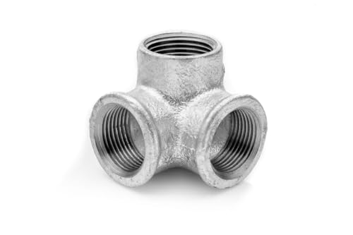 POLBERIS Winkelstück 1/2" T-Nippel BSP G Zylindergewinde Zoll-Eck Gusseisen verzinkt Guss verzinkt POLBERIS Winkelstück 1/2" T-Nippel BSP G Zylindergewinde Zoll-Eck Gusseisen verzinkt Guss verzinkt von Polberis