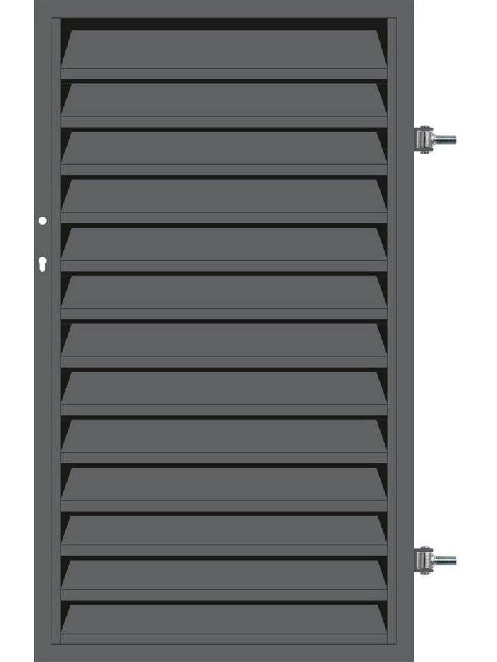 Polbram Gartentor Polbram Einzeltor Ulrich 120 rechts 90 x 120 cm Polbram Gartentor Polbram Einzeltor Ulrich 120 rechts 90 x 120 cm von Polbram