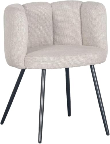 Pole to Pole Esszimmer Stühle - High Five Küchenstühle Modern - Essstühle - Samt Stuhl - Beige von Pole to Pole