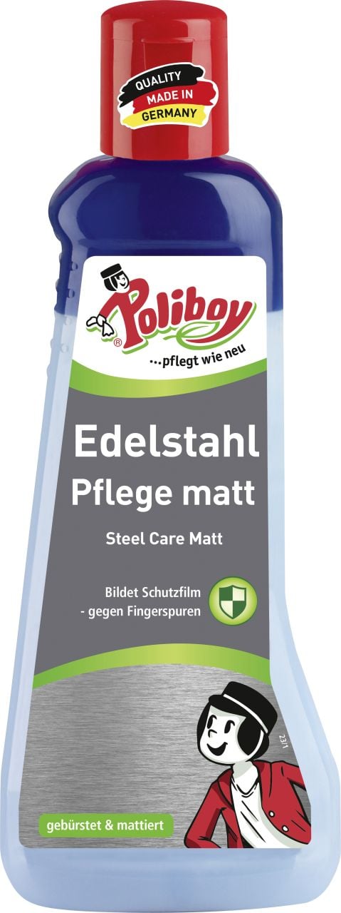 Poliboy Edelstahlpflege matt 200 ml von Poliboy