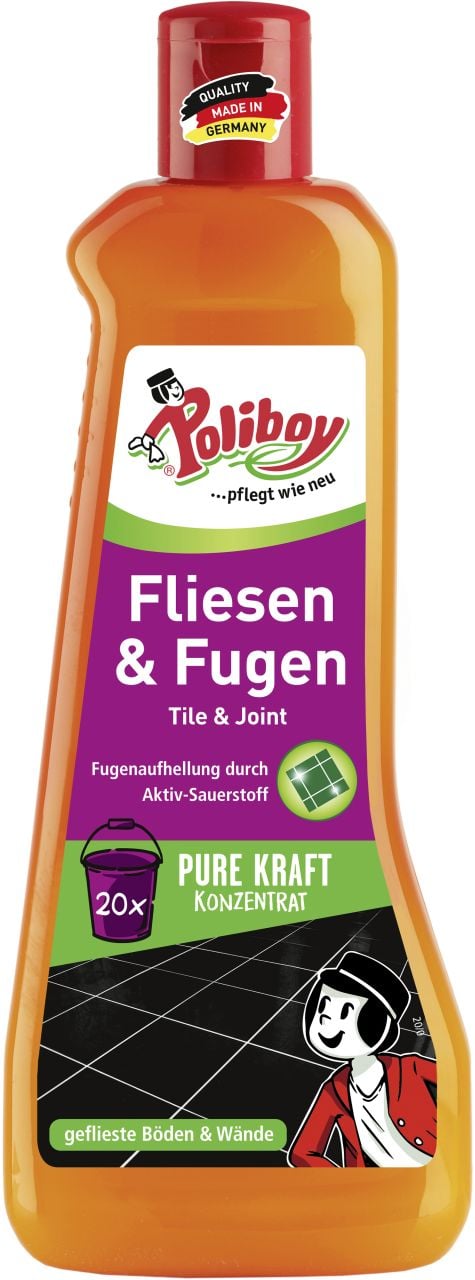Poliboy Fliesen- und Fugenkonzentrat 500 ml von Poliboy