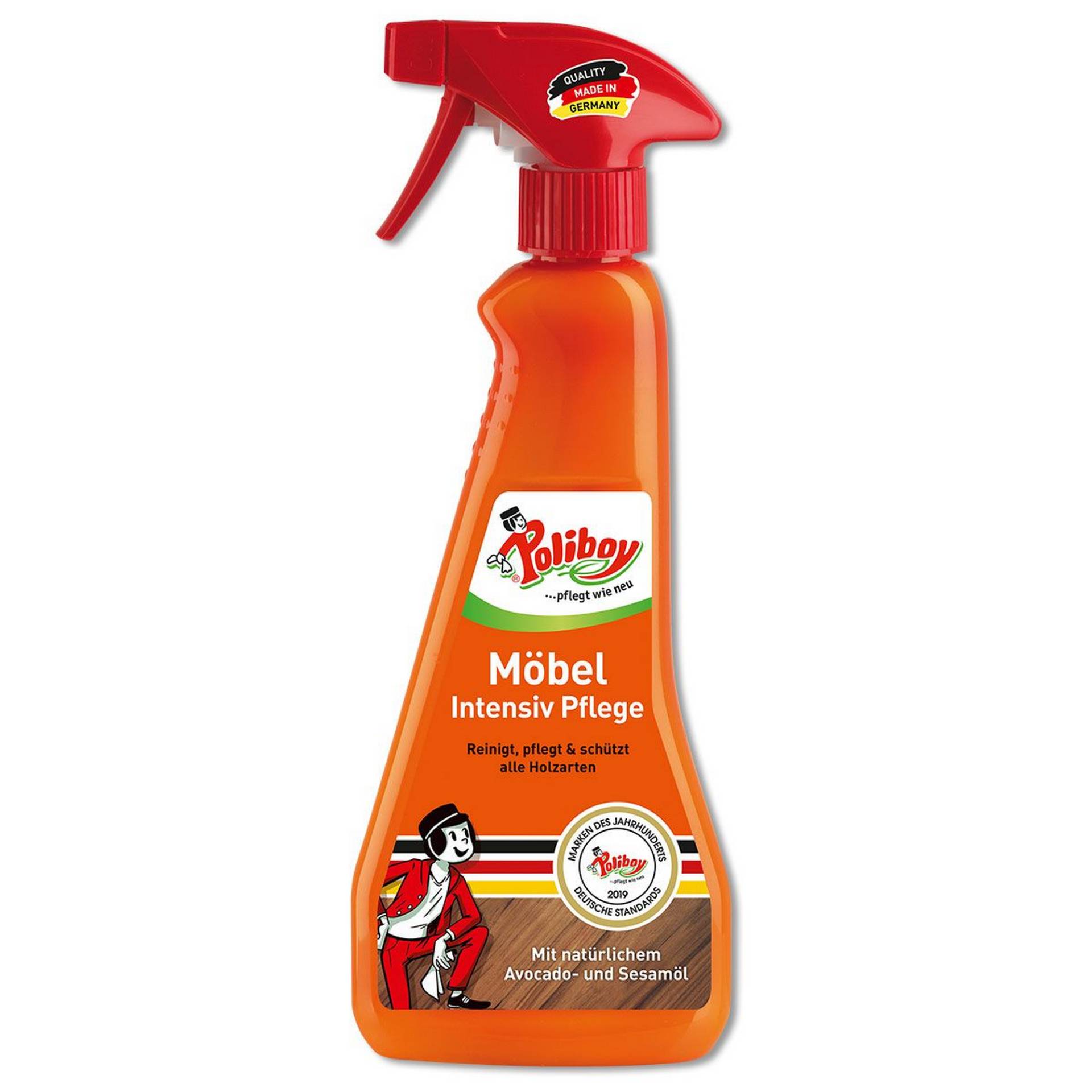 Poliboy Intensiv-Pflegereiniger für Möbel 375 ml Poliboy Intensiv-Pflegereiniger für Möbel 375 ml von Poliboy