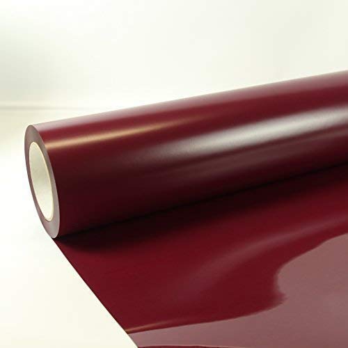 53,00€/m² 0,3m x 0,5m Poli-Flex Premium Folie Bordeaux 409 Flexfolie Buegelfolie Poli-Flex von Poliflex