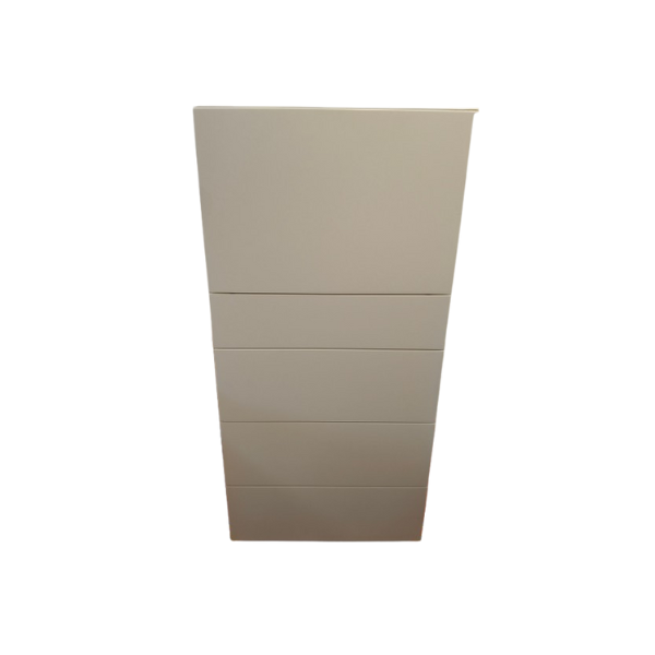 Kombinierbare Hochglanz Kommode aus Holz (Weiß), Poliform von Poliform