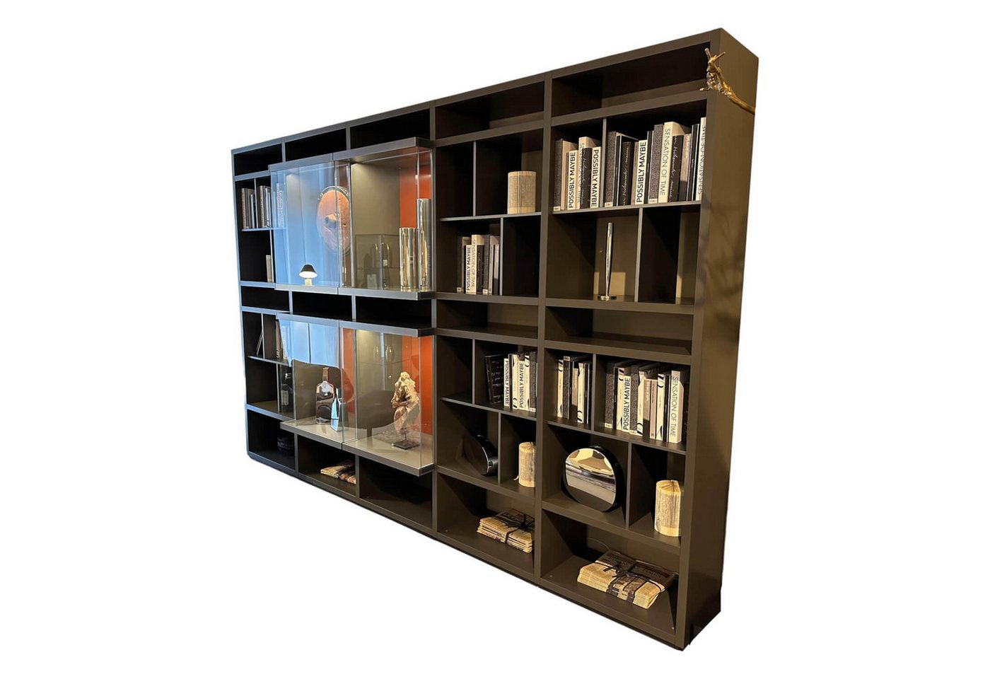 Poliform Anbauschrank Anbaukombination Wall System Lack Matt Visione Anthrazit Poliform Anbauschrank Anbaukombination Wall System Lack Matt Visione Anthrazit von Poliform