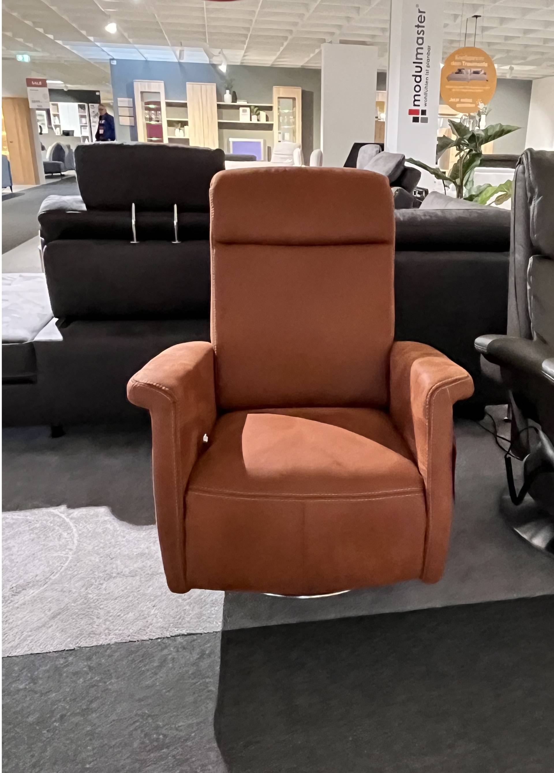 Polipol Relaxsessel PANU in Stoff Saddle Siena von Polipol