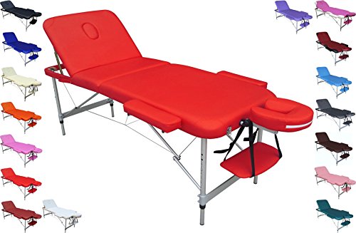 POLIRONESHOP MERCUR Massageliege behandlungsliege massagebank Aluminium leicht von Polironeshop