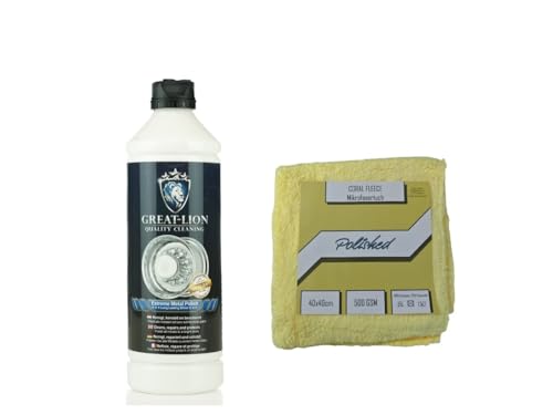Polished Poliertuch inklusive Metallpolitur Great Lion Extreme "nur bei Polished inklusive Tuch" von Polished