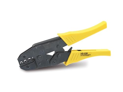 Pollin-Choice Crimpzange für unisolierte Flachstecker, Schwarz, Gelb, 1,5-6 mm², Crimping Pliers Pollin-Choice Crimpzange für unisolierte Flachstecker, Schwarz, Gelb, 1,5-6 mm², Crimping Pliers von Pollin-Choice