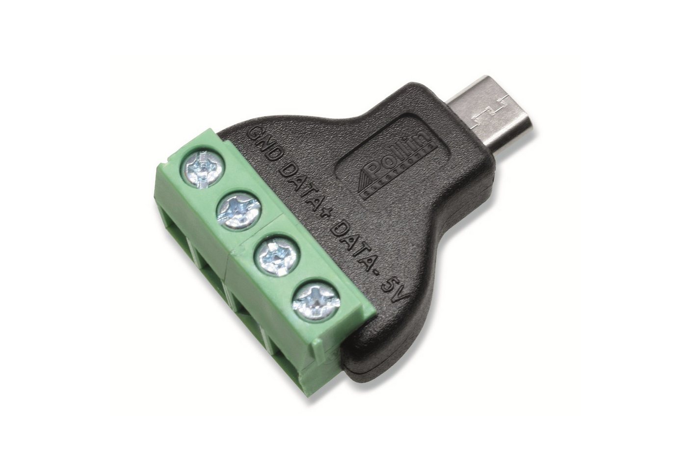 Pollin Klemmen Steckverbinder, Micro-USB, Schraubanschl, Stecker Pollin Klemmen Steckverbinder, Micro-USB, Schraubanschl, Stecker von Pollin