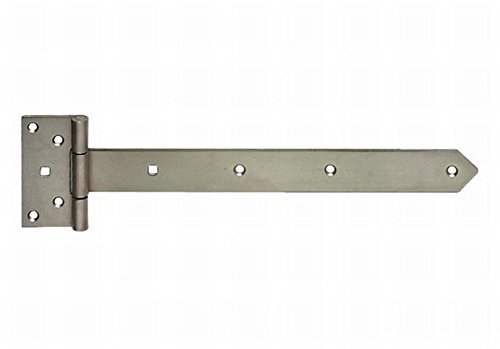Pollmann®Baubeschläge Kreuzgehänge| Scharnier schwer, 600 mm, Edelstahl, 2 Stück von Pollmann