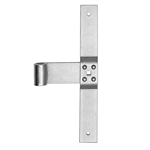 Pollmann®Baubeschläge Mittelband Rolle Ø 16 mm, 300 mm, hell verzinkt von Pollmann