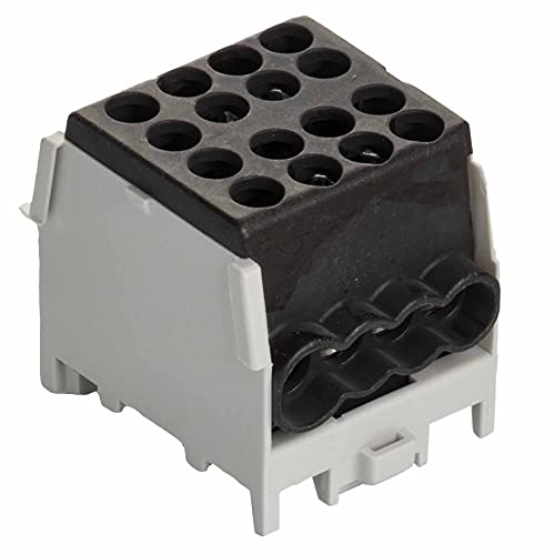 Pollmann Abzweigklemme HLAK 25 1/6 M2 schwarz von Pollmann Elektrotechnik