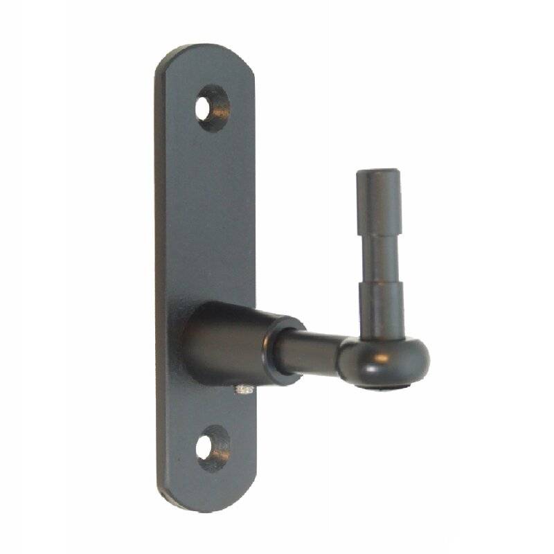 Haken Steckkloben HR 10 mm zum Aufschrauben verstellbarer Dornabstand schwarz von Pollmann & Sohn GmbH & Co.KG
