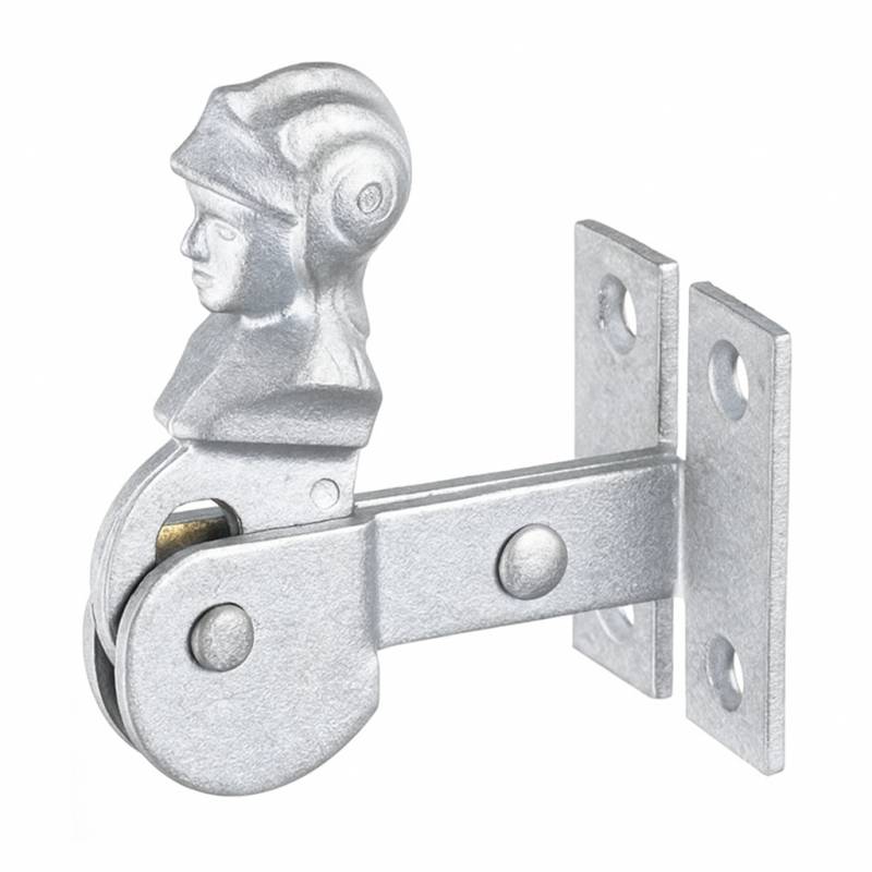 Klappladen-Feststeller Fensterladen Halter Frauenkopf zum Aufschrauben verzinkt von Pollmann & Sohn GmbH & Co.KG