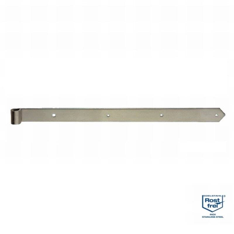 Ladenband Torbeschlag Edelstahl A2 Ende spitz Rollendurchmesser 13 mm Länge 600 mm von Pollmann & Sohn GmbH & Co.KG