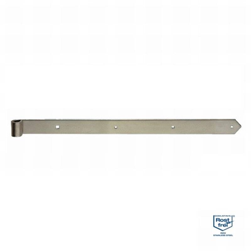 Ladenband Torbeschlag Edelstahl A2 Ende spitz Rollendurchmesser 16 mm Länge 600 mm von Pollmann & Sohn GmbH & Co.KG