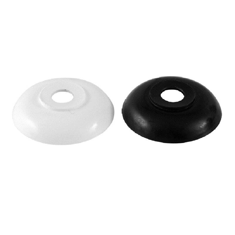 PVC-Abdeckkappe für Einschraubhaken mit Gewinde M10 oder M12 weiß - 10 Stück von Pollmann & Sohn GmbH & Co.KG